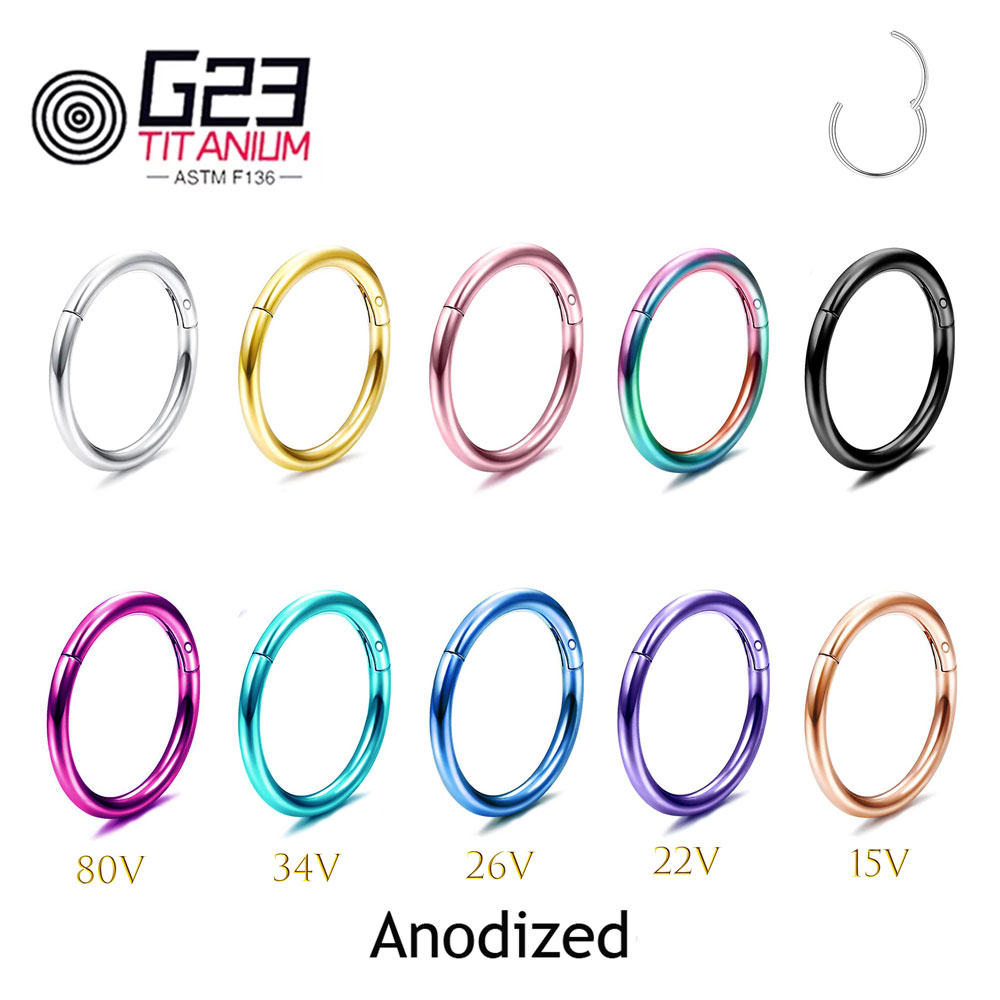 Body Jewelry Implant Grade - Großhandel G23 Titan Nasenpiercing F136 Implantatqualität