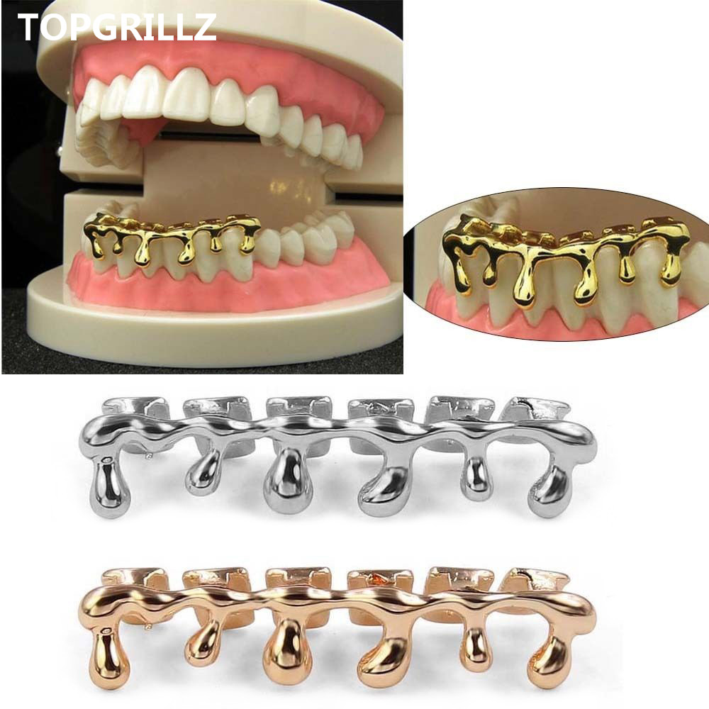 Yellow Body Jewelry - TOPGRILLZ Fit Licht Gelb Gold Farbe