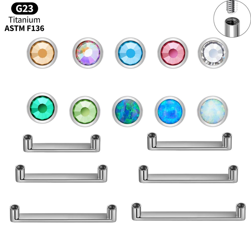 Body Jewelry Dermal - ASTM F136 Titan Dermal Anchor Top