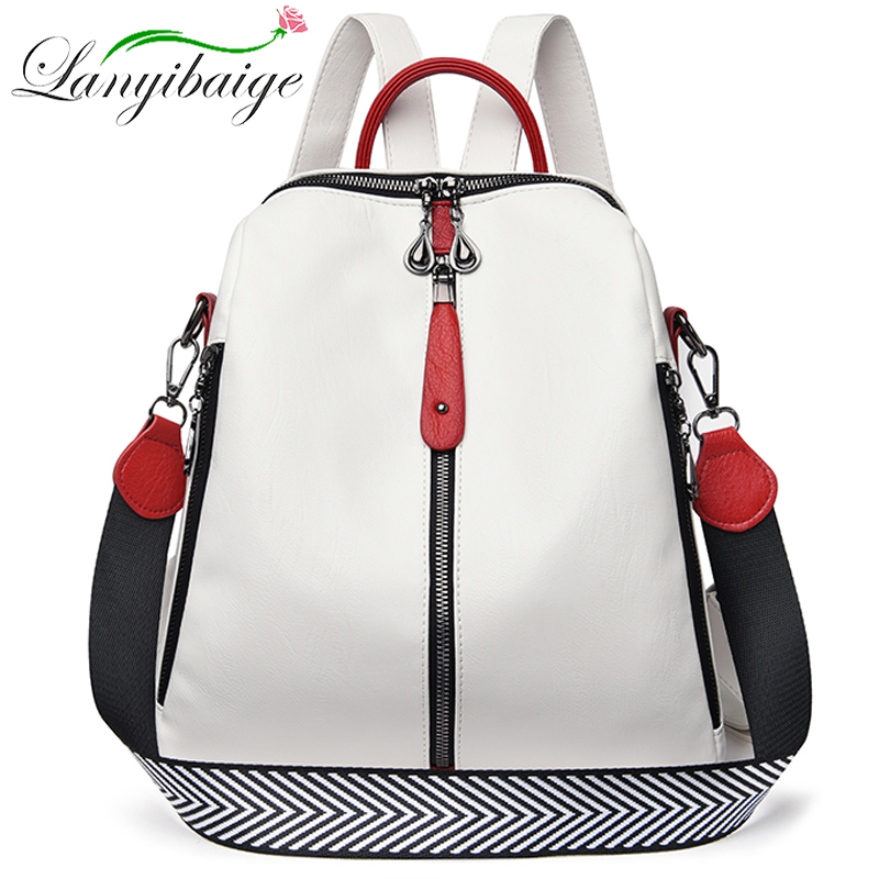 Body Jewelry Back - Mode Rucksack Frauen weichen Leder Rucksack