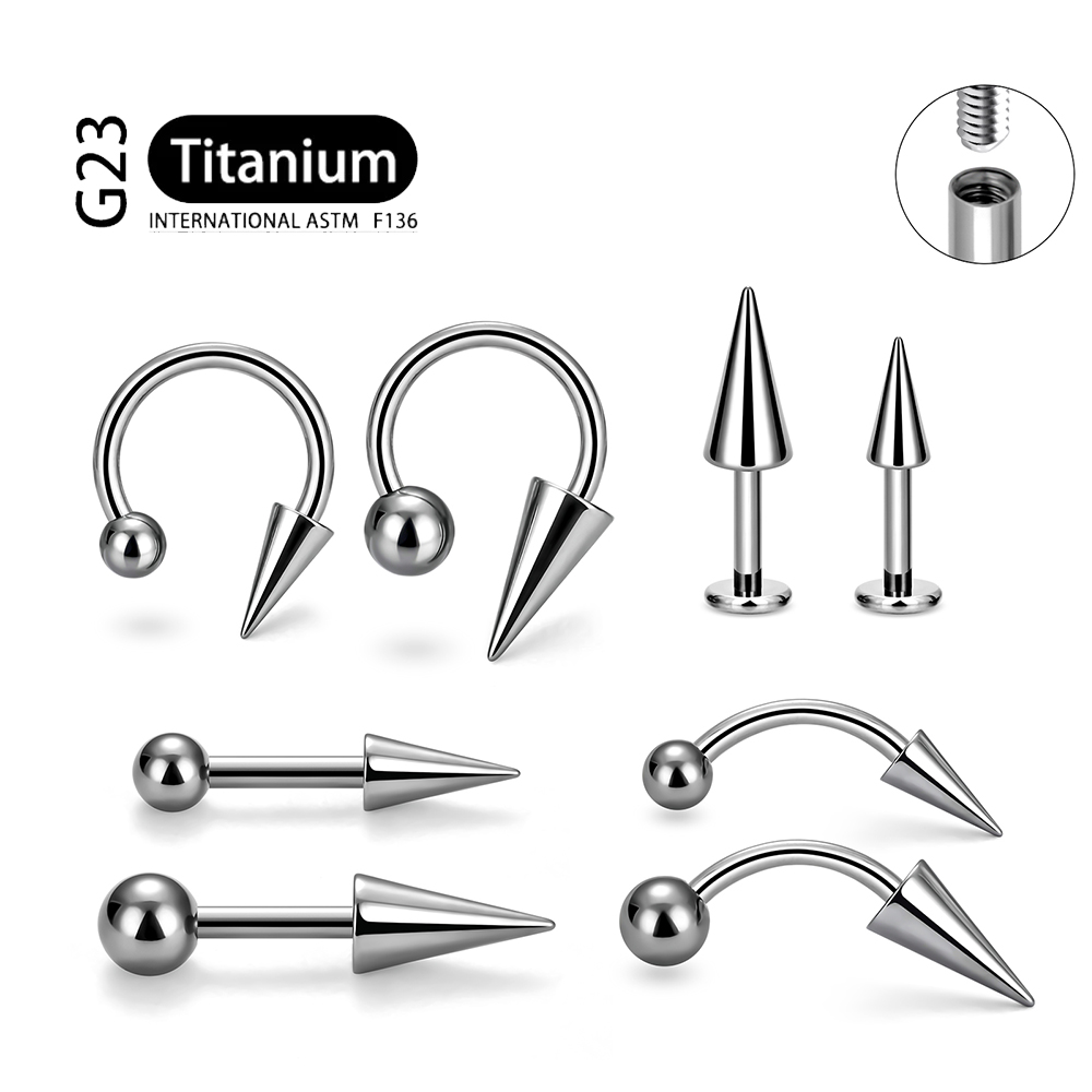 Body Jewelry Implant Grade - 1 Stücke Implantat Grade F136 Titan