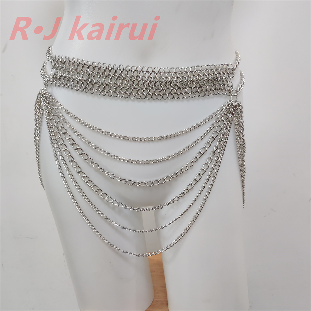 Body Jewelry Unique - RJ New Style Eisenlegierungsketten Bauch Einzigartiges