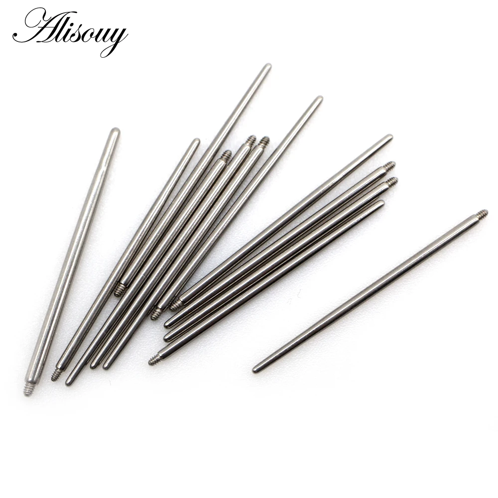 Body Jewelry Dermal - 10 Teil/los Edelstahl Einsetzen Pin Kegel