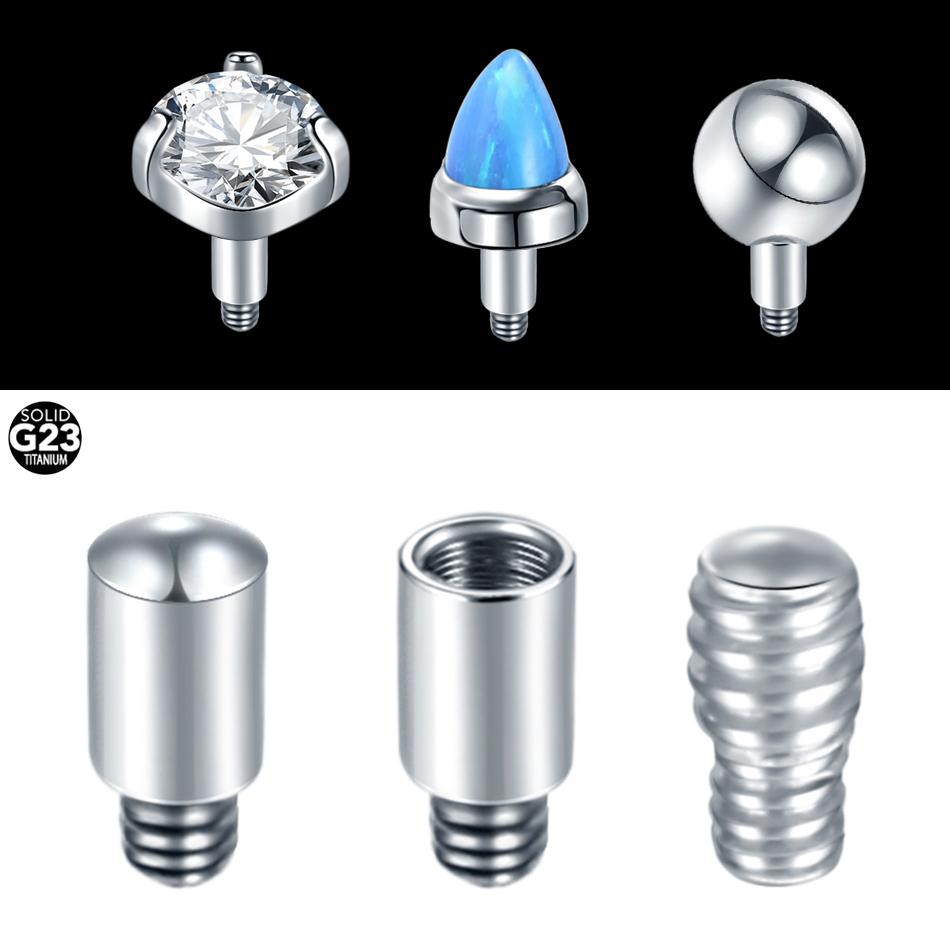 1PC Titan Micro Dermal Anchor  – Body Jewelry Dermal Bewertung und Preis