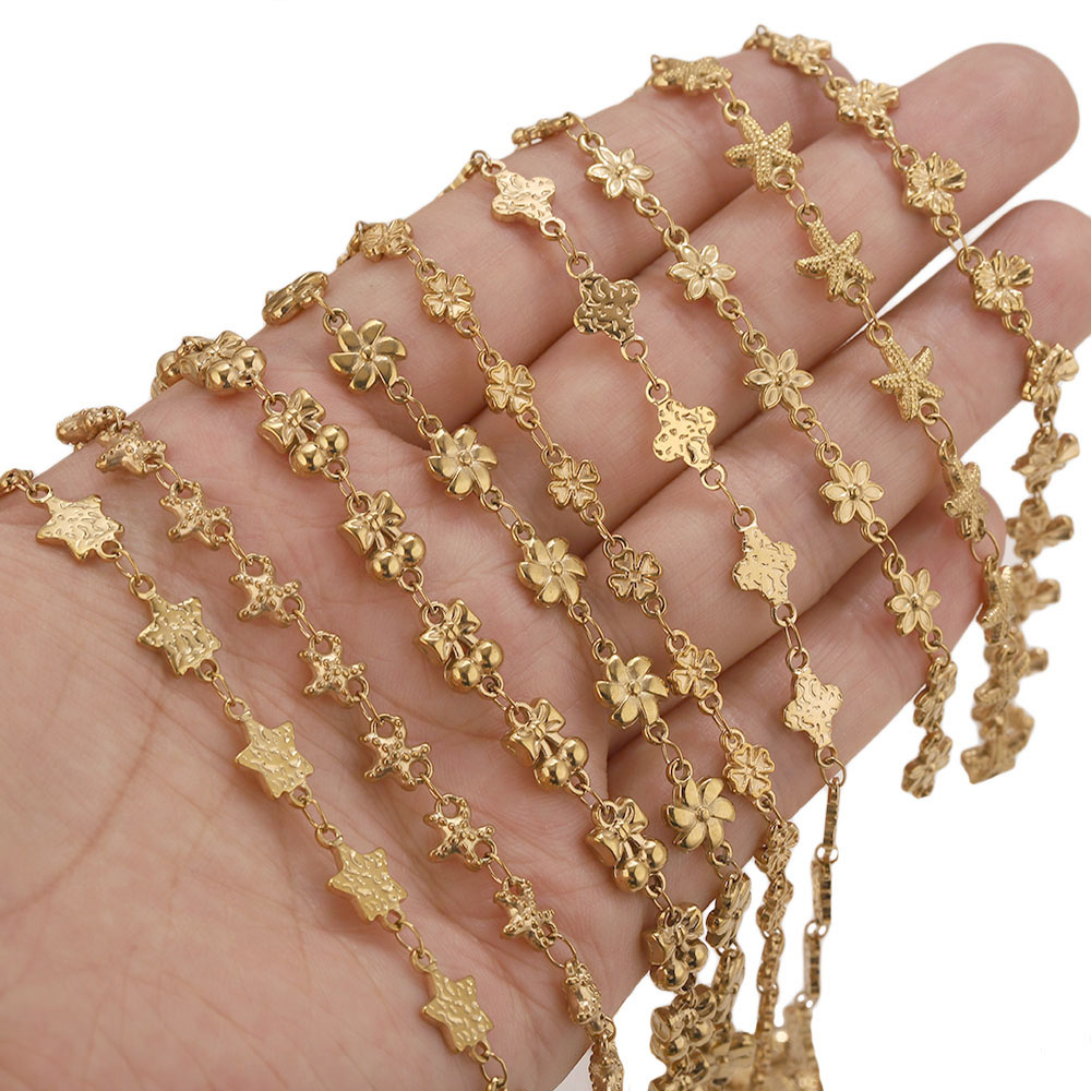 1 Meter Edelstahl Blumen-Stern – Body Jewelry For You Bewertung und Preis
