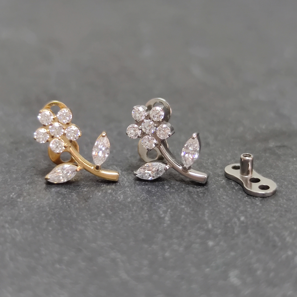 G23 Titan Zirkon Micro Dermal  – Body Jewelry Dermal Bewertung und Preis