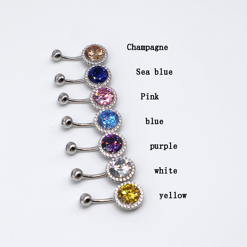 MIQIAO Piercing-Bauchnabelring – Yellow Body Jewelry Bewertung und Preis