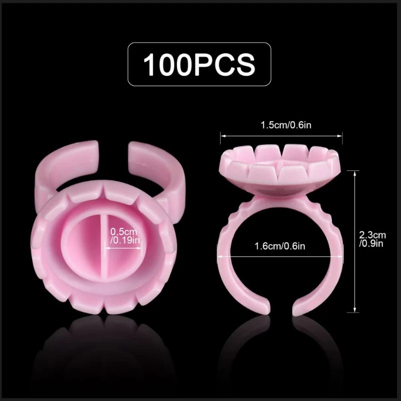 100 Stück Einweg-Wimpernkleber – Body Jewelry Tattoo Bewertung und Preis