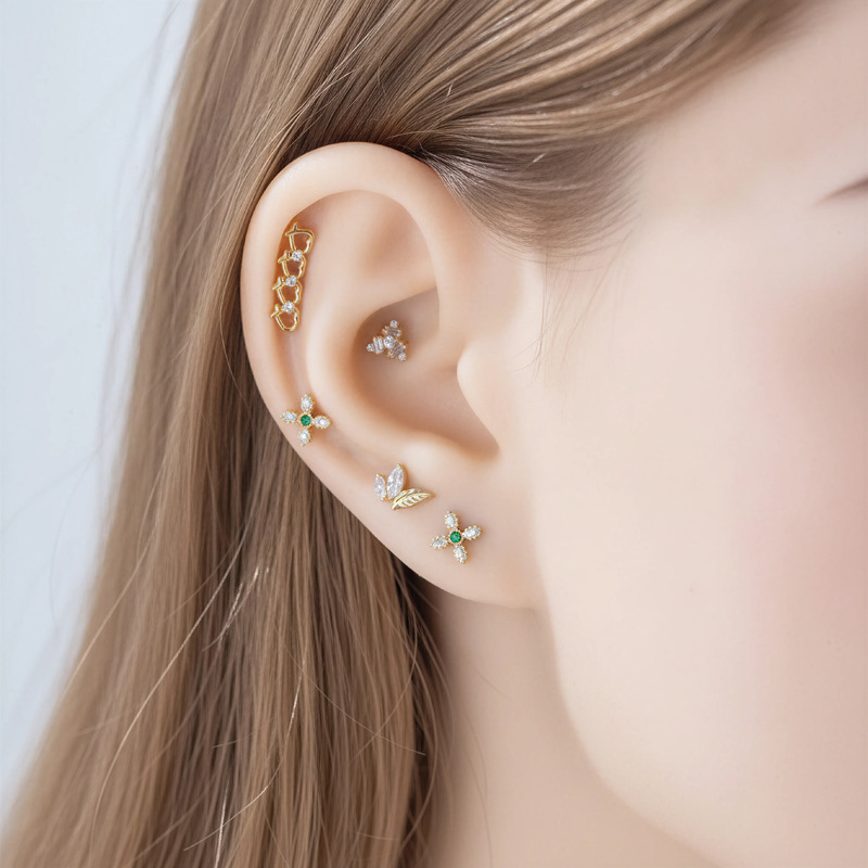 1 Stück G23 Titan 16G Blumen-C – Body Jewelry Implant Grade Bewertung und Preis