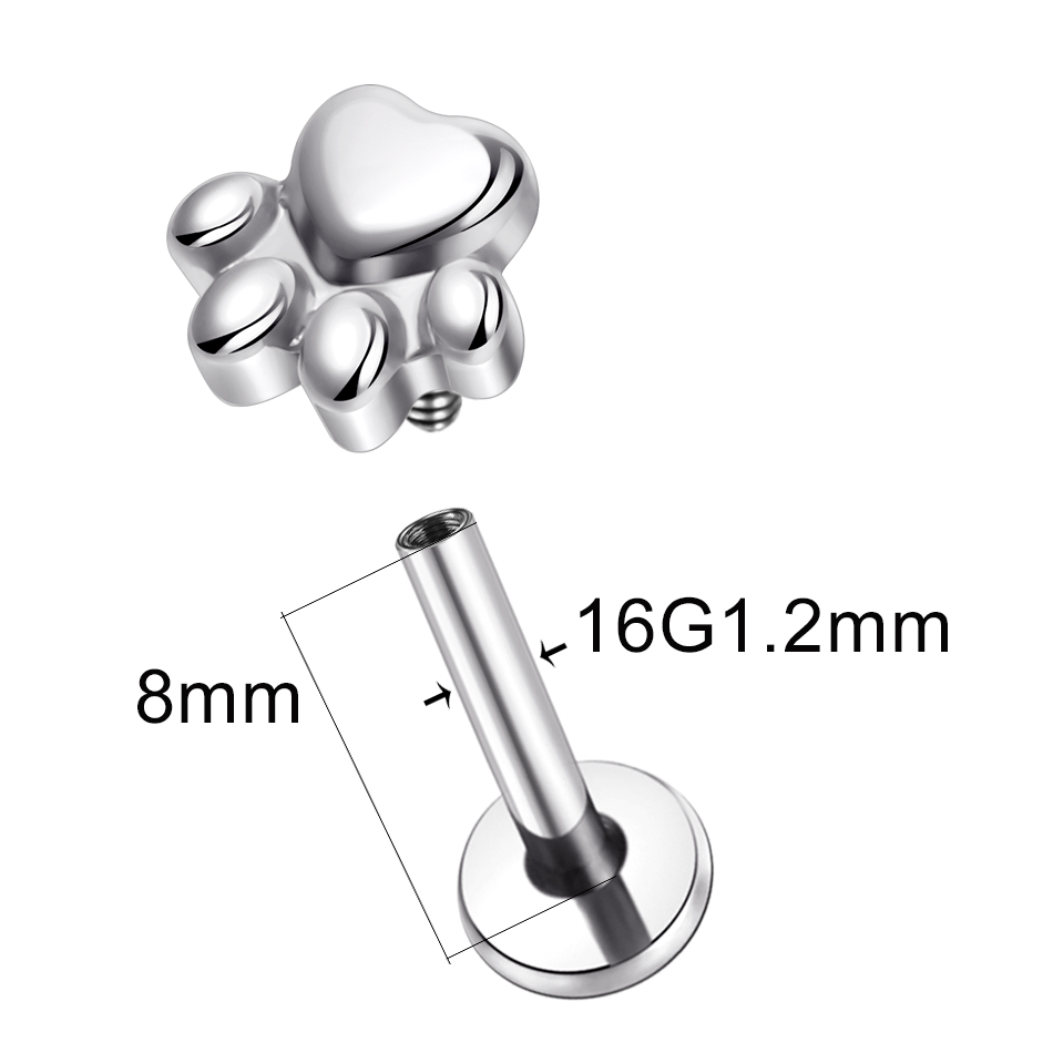 1 stücke Implantat qualität Ti – Body Jewelry Implant Grade Bewertung und Preis