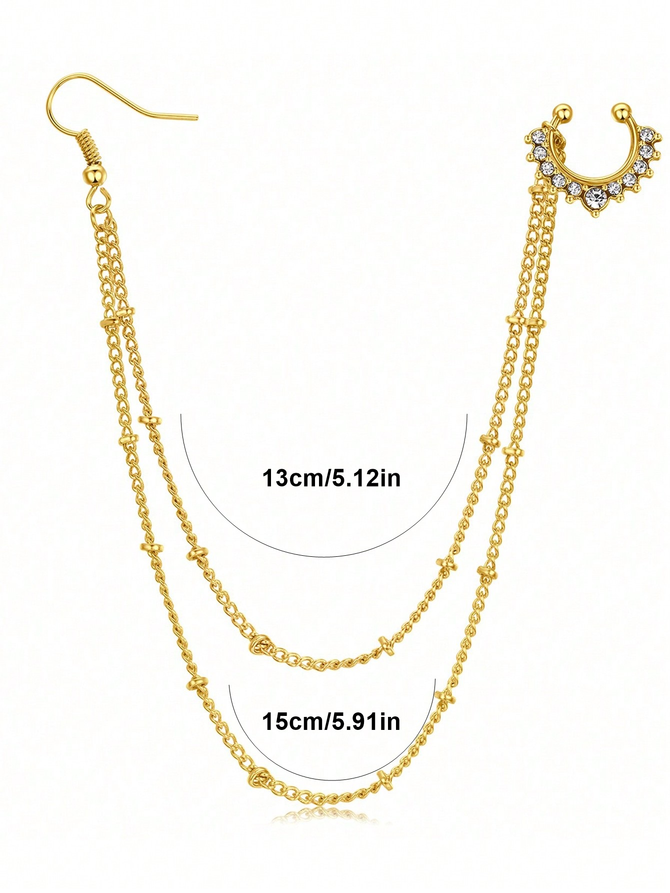 1 Stück/Set Gelb-Goldene Fake  – Yellow Body Jewelry Bewertung und Preis