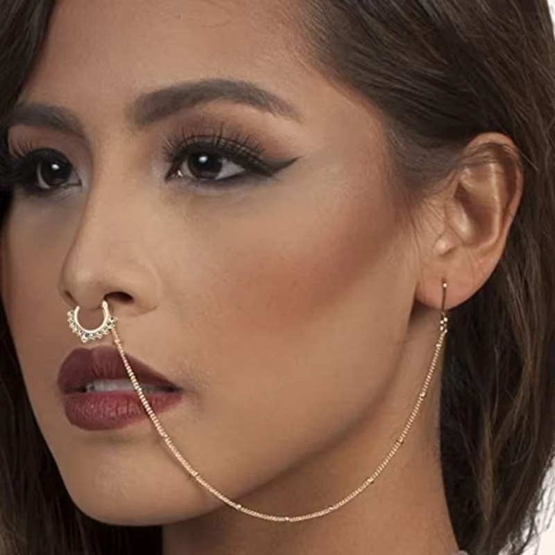 1 Stück/Set Gelb-Goldene Fake  – Yellow Body Jewelry Bewertung und Preis