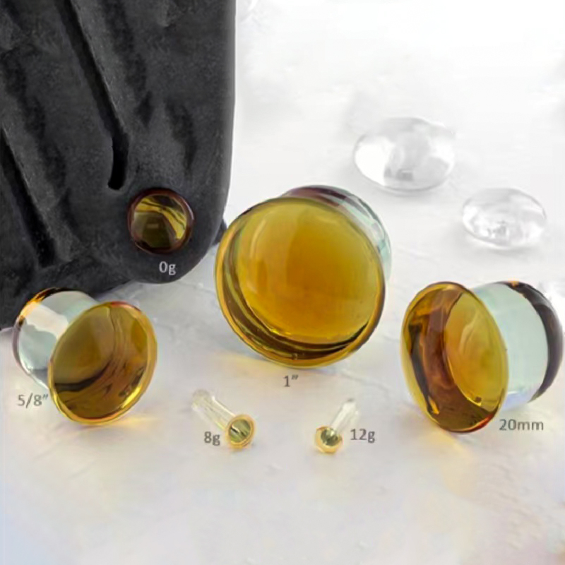 1 paar 1,6-16mm Top Qualität G – Yellow Body Jewelry Bewertung und Preis