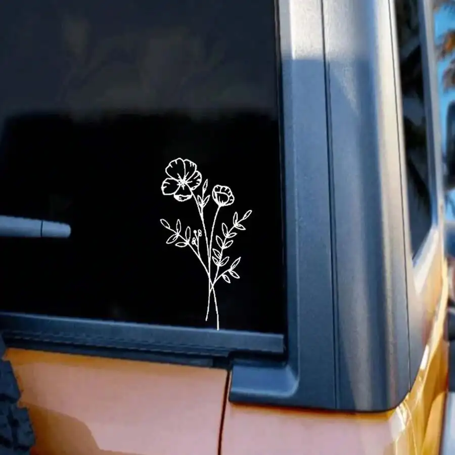 1 Stück Wild Flower Autoaufkle – Body Jewelry Back Bewertung und Preis