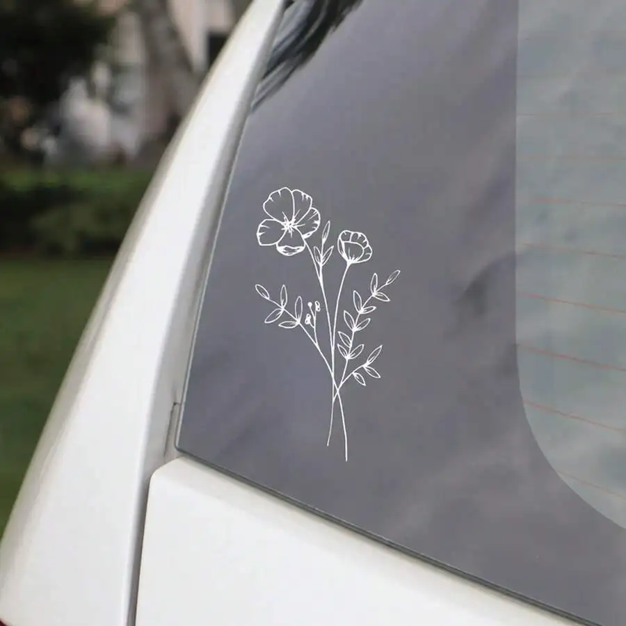 1 Stück Wild Flower Autoaufkle – Body Jewelry Back Bewertung und Preis