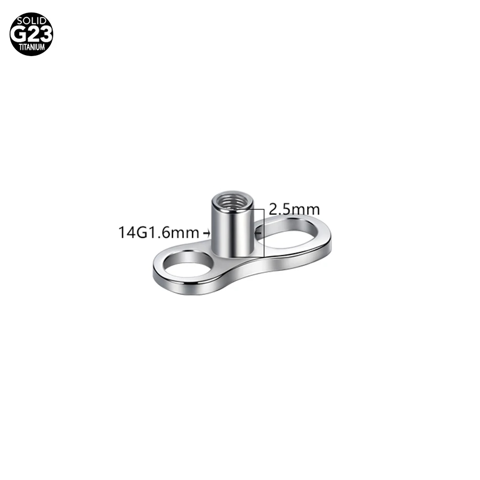 5 Stück/10 Stück/50 Stück Tita – Body Jewelry Dermal Bewertung und Preis