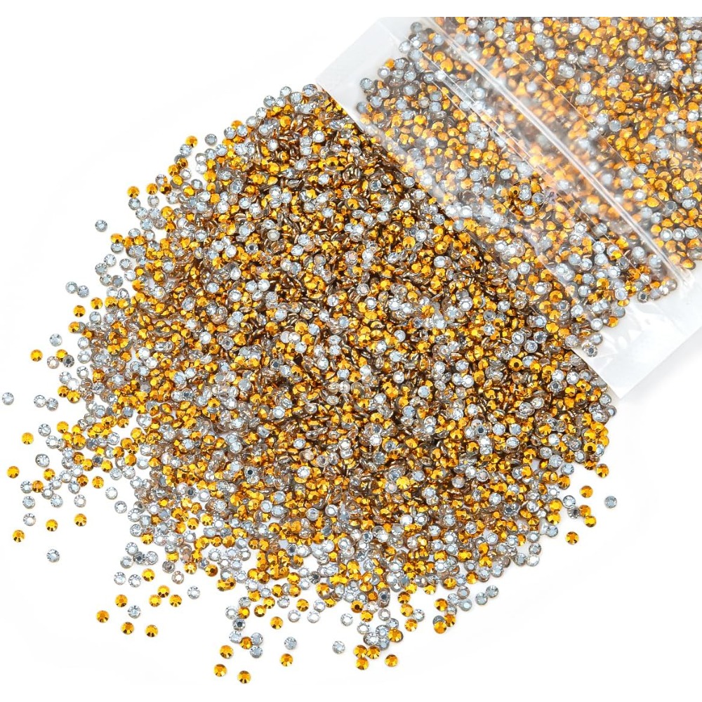 10000 Stück 2mm Goldgelbe Harz – Yellow Body Jewelry Bewertung und Preis