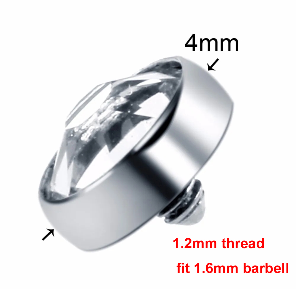1 STÜCK G23 Titan Dermal Ancho – Body Jewelry Dermal Bewertung und Preis