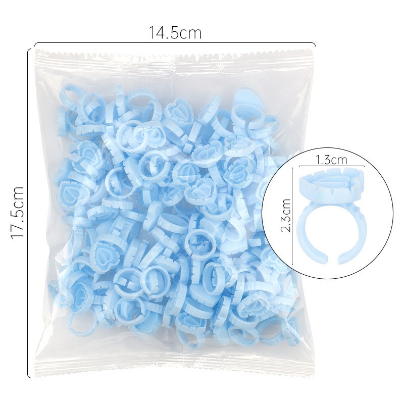 100Pcs Einweg Kleber Ring Halt – Body Jewelry Tattoo Bewertung und Preis