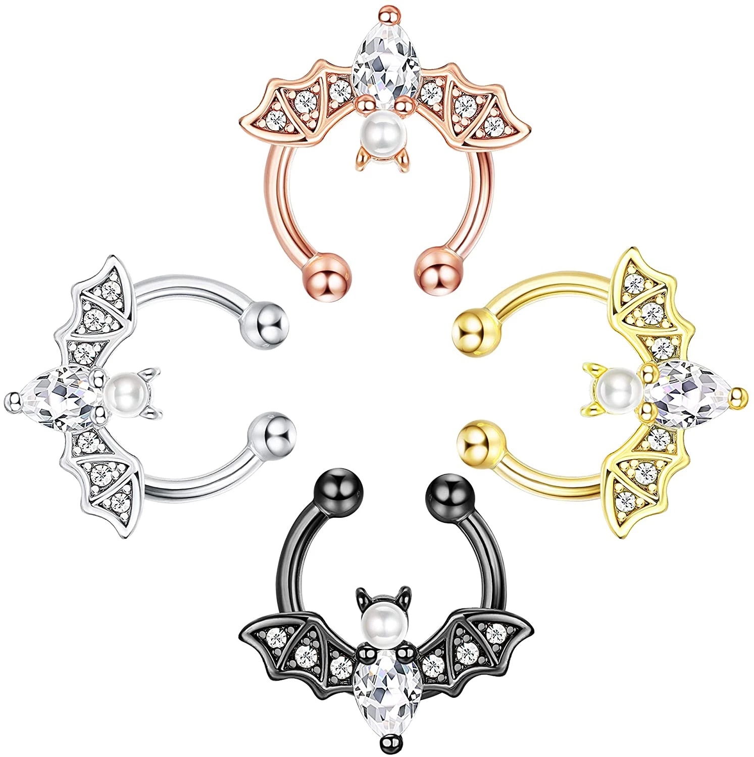 Halloween Dark Edelstahl Nasen – Body Jewelry Universe Bewertung und Preis