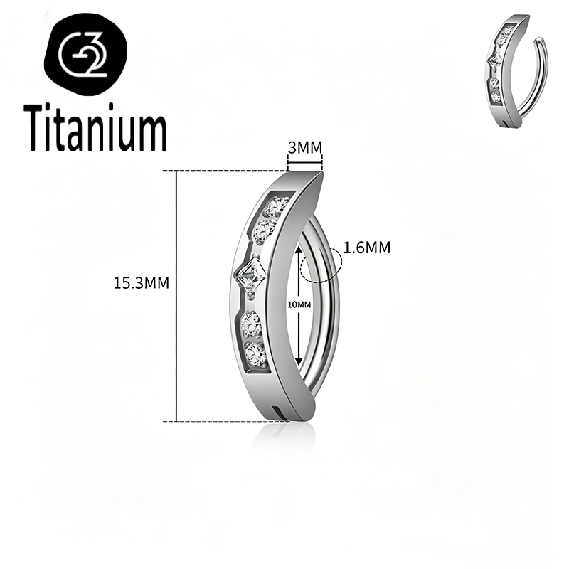 Implantatgeeigneter ASTM F136  – Body Jewelry Implant Grade Bewertung und Preis