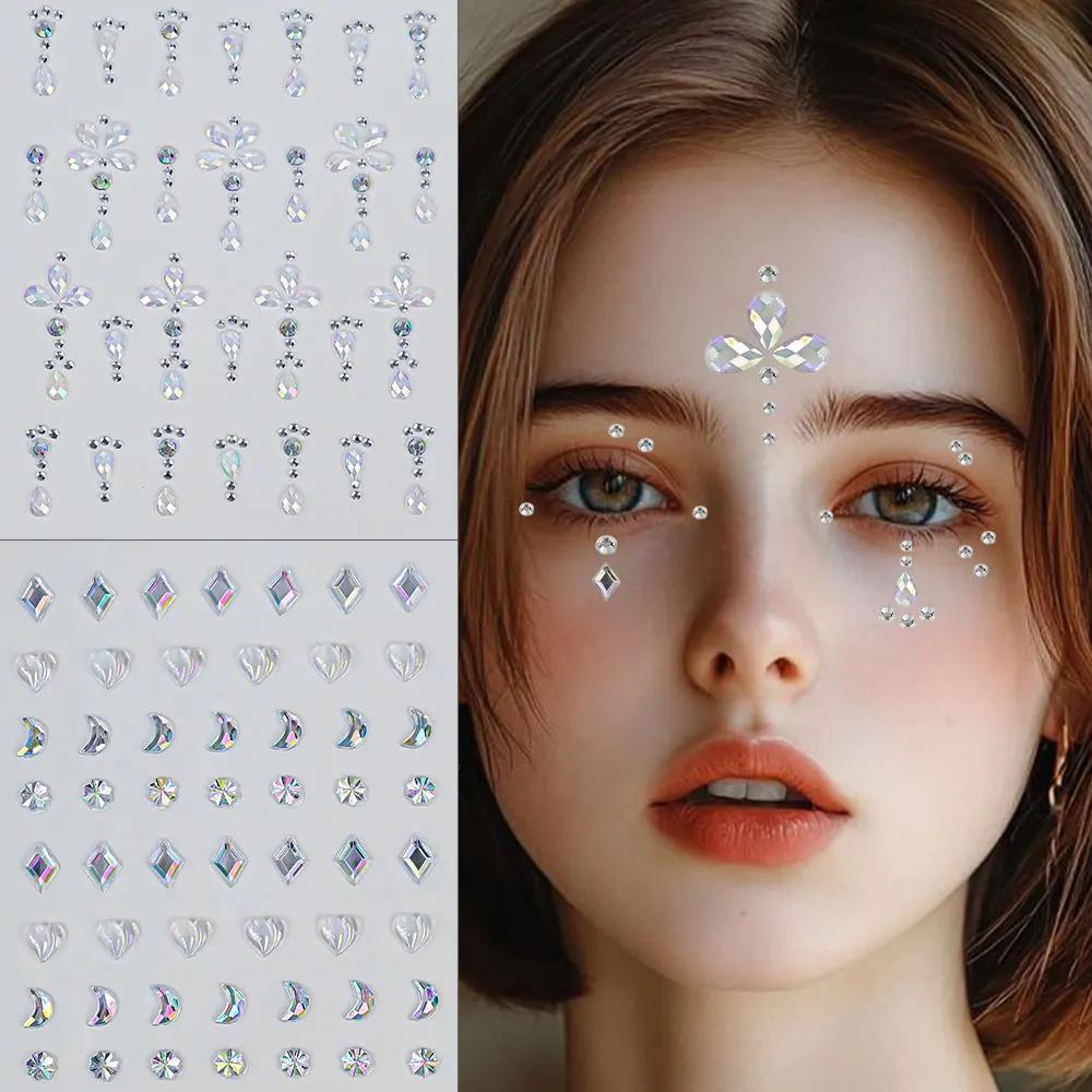1 Blatt Bunte Bogen / Stern /  – Body Jewelry Tattoo Bewertung und Preis