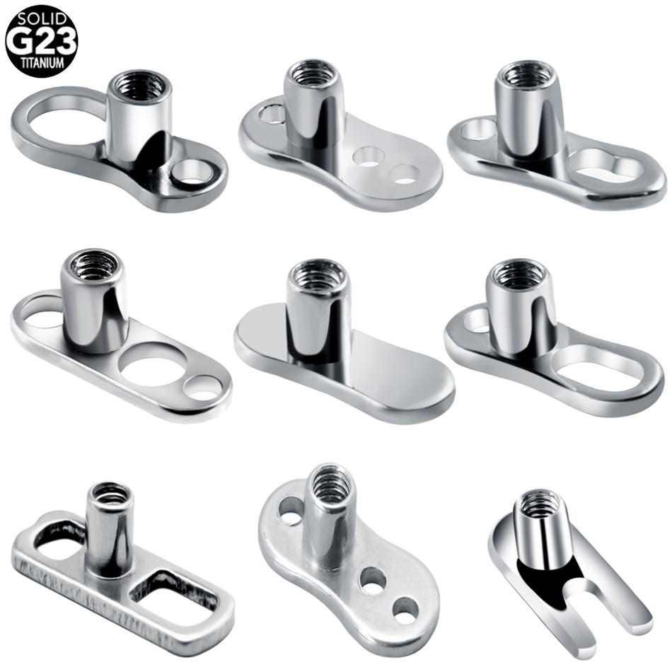 1PC G23 Titan Piercings Micro  – Body Jewelry Dermal Bewertung und Preis