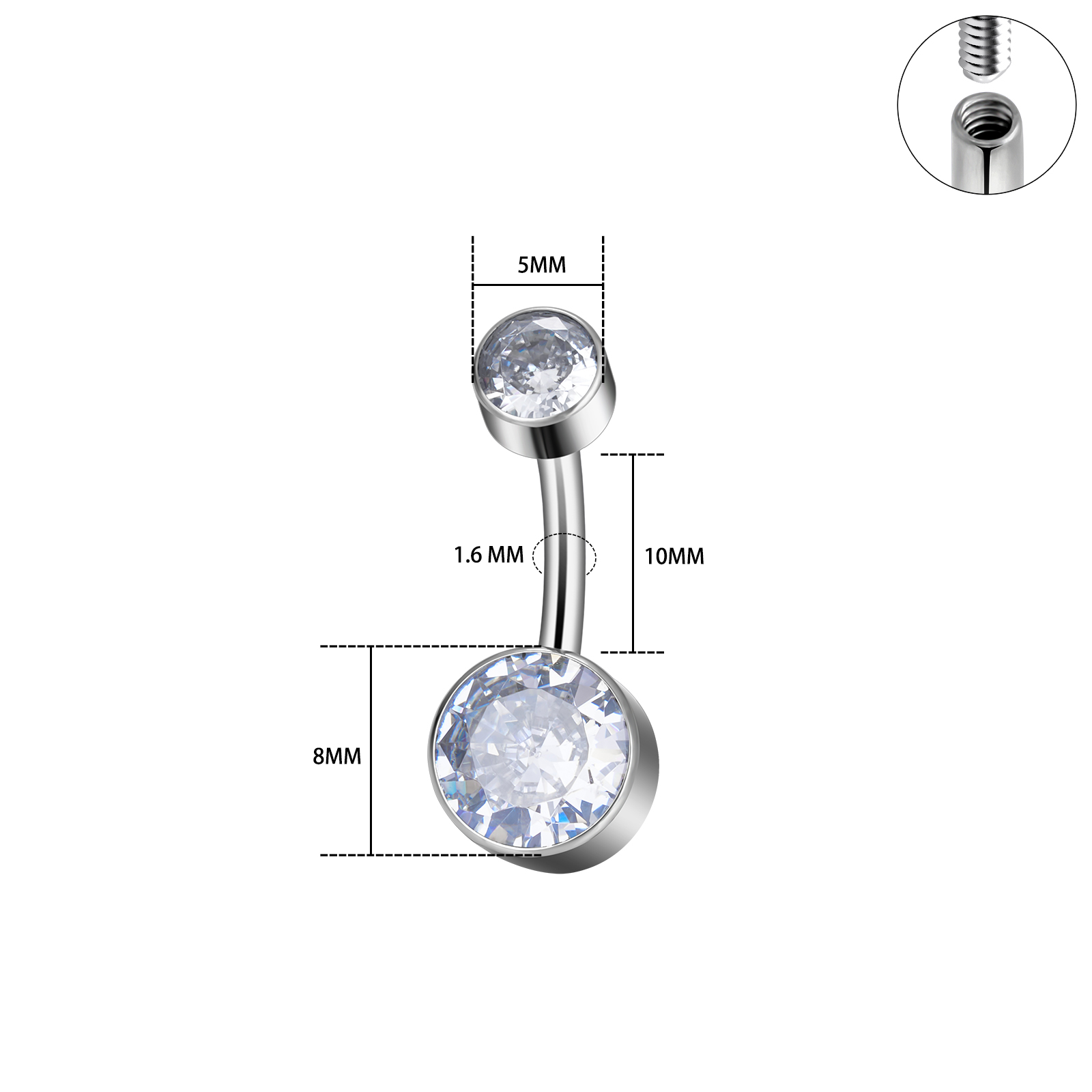 Implantat qualität G23 Titan 1 – Body Jewelry Implant Grade Bewertung und Preis