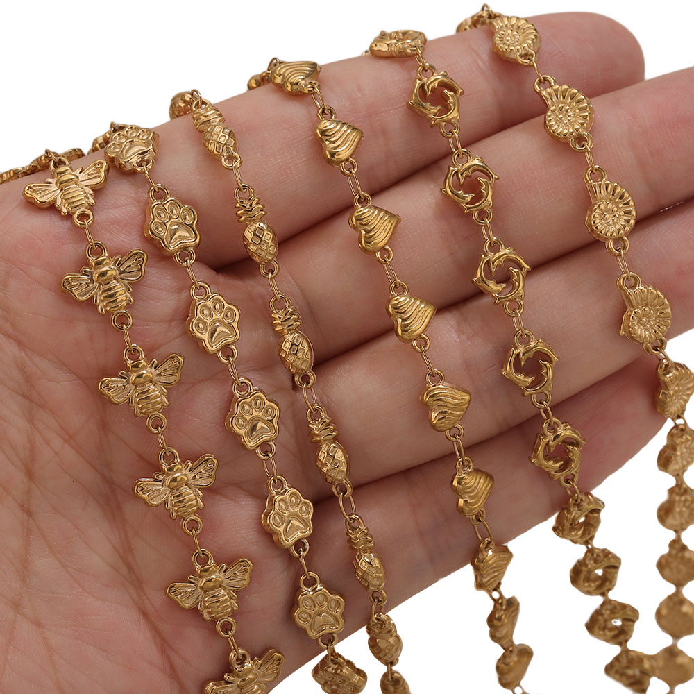 1M PVD Gold Edelstahl Herz Ste – Body Jewelry For You Bewertung und Preis