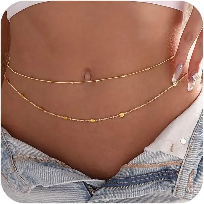 Wasserdichte Körperkette für D – Body Jewelry Gold Plated Bewertung und Preis