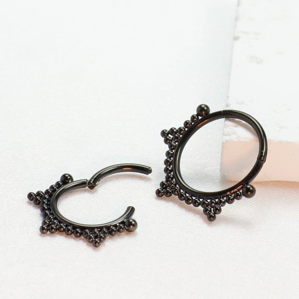F136 Titan Piercing Schwarzer  – Body Jewelry Implant Grade Bewertung und Preis