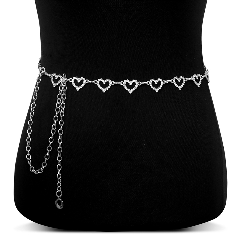 Modische Strass-Herz-Taillenke – Body Jewelry Ends Bewertung und Preis