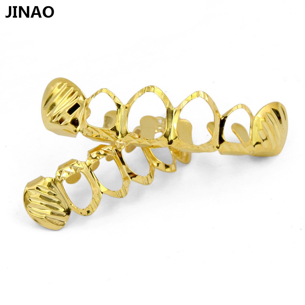 JINAO Neue Fit D-Cut Grillz Se – Body Jewelry Gold Plated Bewertung und Preis