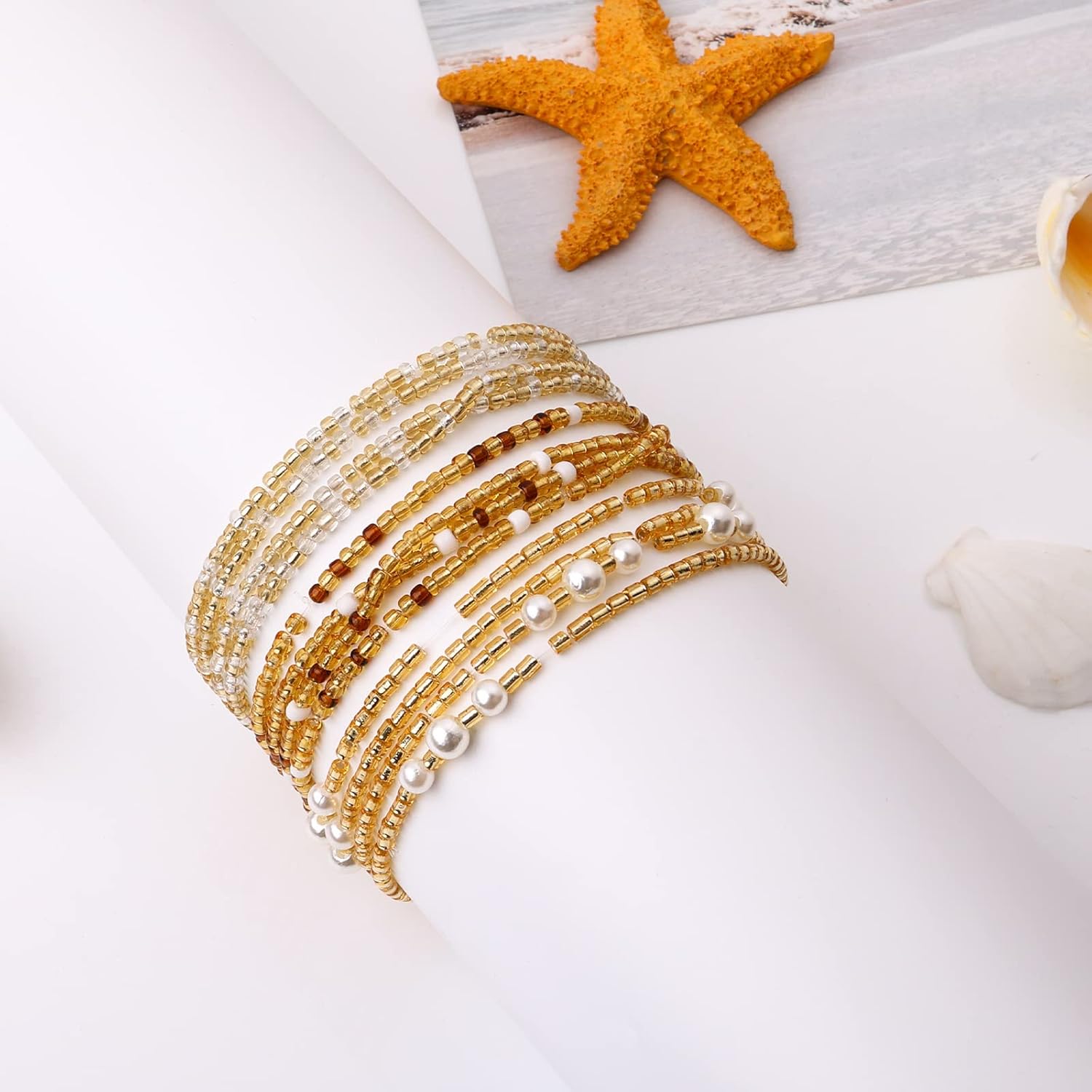 Taillenperlen für Frauen, Bauc – Body Jewelry Ends Bewertung und Preis