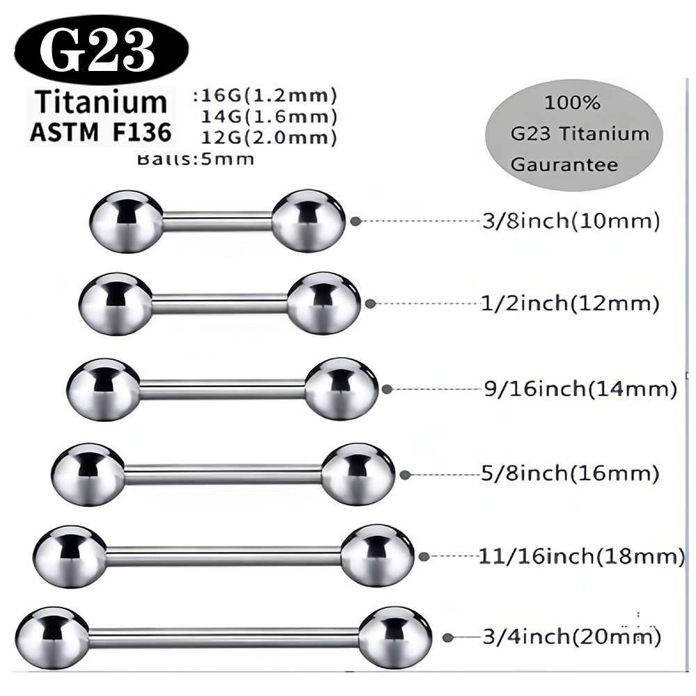 1/5/50 Stück ASTM F136 Implant – Body Jewelry Implant Grade Bewertung und Preis