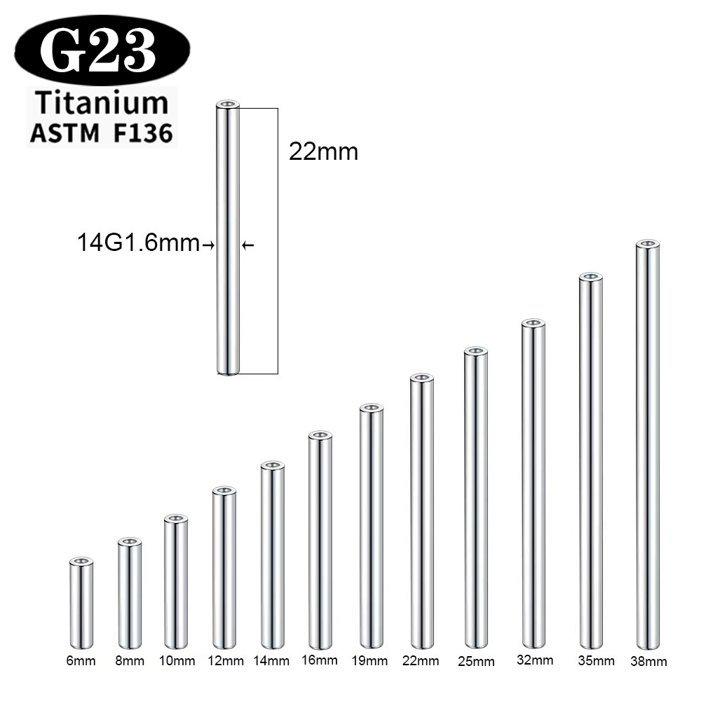 1/5/50 Stück ASTM F136 Implant – Body Jewelry Implant Grade Bewertung und Preis