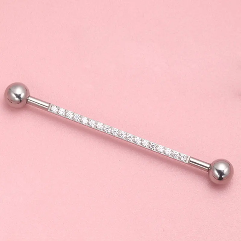 F136 Industrieller Langhantel- – Body Jewelry Implant Grade Bewertung und Preis