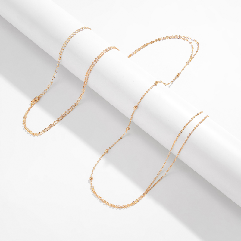 Einfache Brust-Ketten-Halskett – Body Jewelry Ends Bewertung und Preis