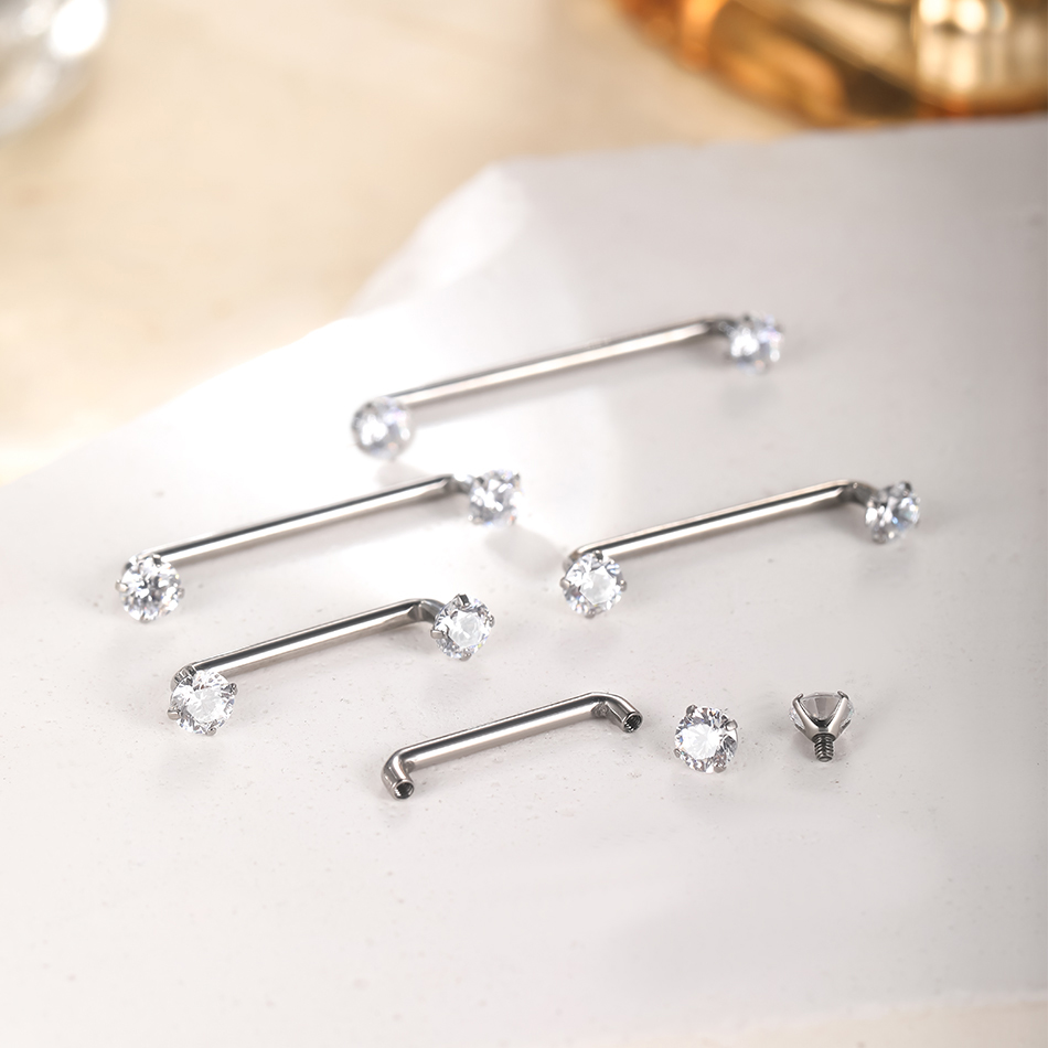 10 teile/satz g23 titan oberfl – Body Jewelry Dermal Bewertung und Preis
