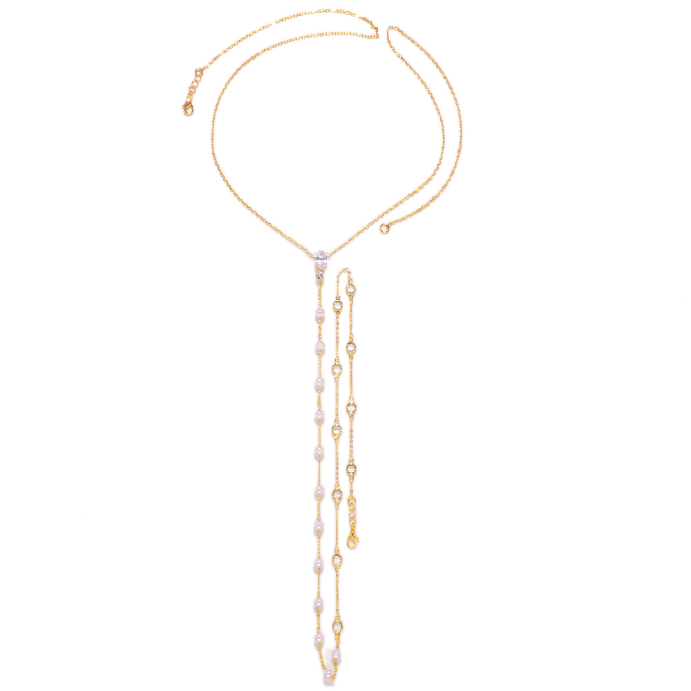 Mode Braut Zurück Kette Schmuc – Body Jewelry Back Bewertung und Preis